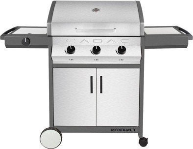 Gasbarbecue (Cadac Meridian 3B + SB roestvrij staal), Ophalen, Gebruikt, Cadac meridian 3b