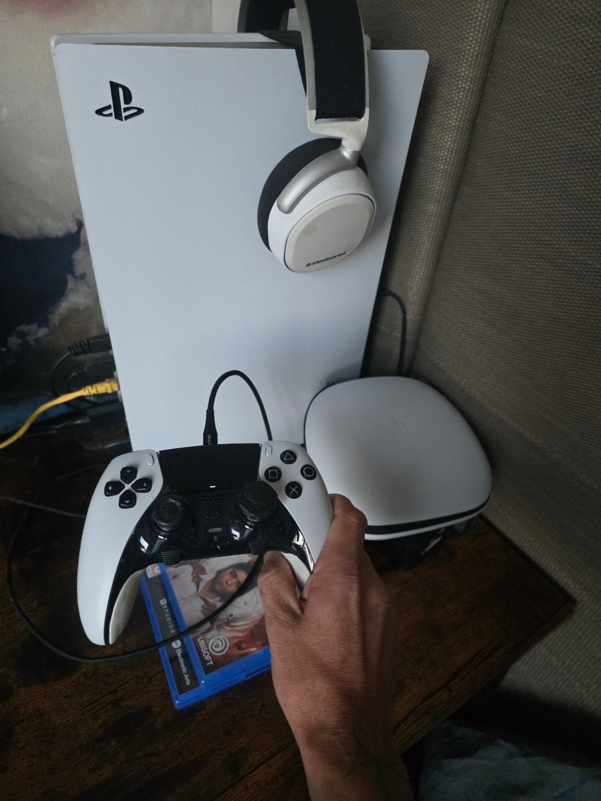 4.5 TB PS5 + 2 games + ps edge econtroler + sherm, Consoles de jeu & Jeux vidéo, Enlèvement, Playstation 5 Digital