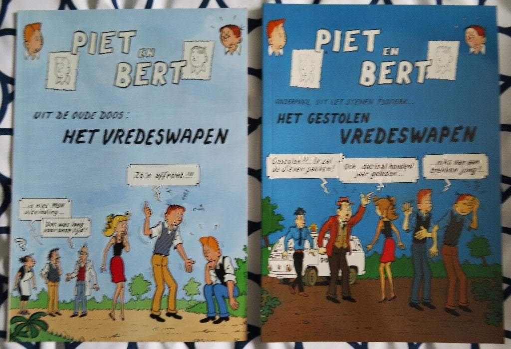 Piet Pienter en Bert Bibber setje Het (gestolen) vredeswapen, Complete serie of reeks, Nieuw, Ophalen of Verzenden, POM