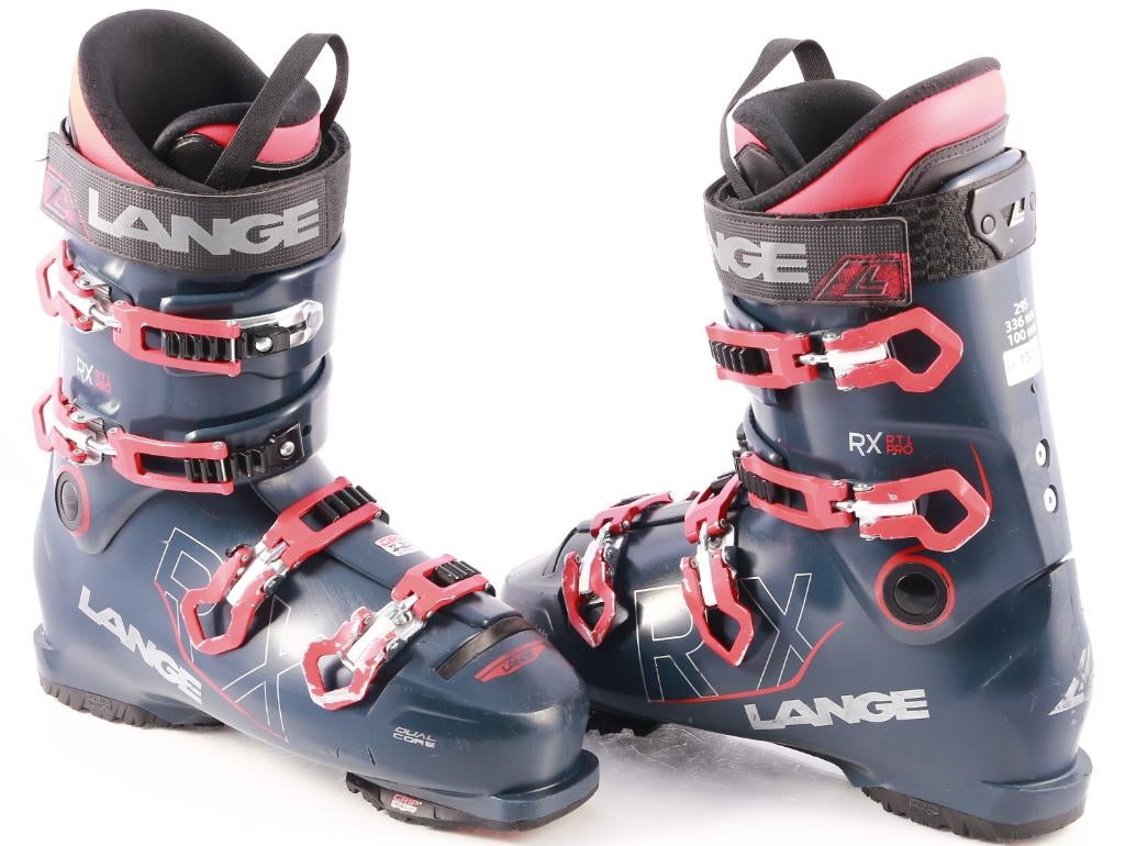 Chaussures de ski 42 42.5 44.5 EU LANGE RX 100 RTL PRO 2023, Carving, Enlèvement ou Envoi, Utilisé, Chaussures
