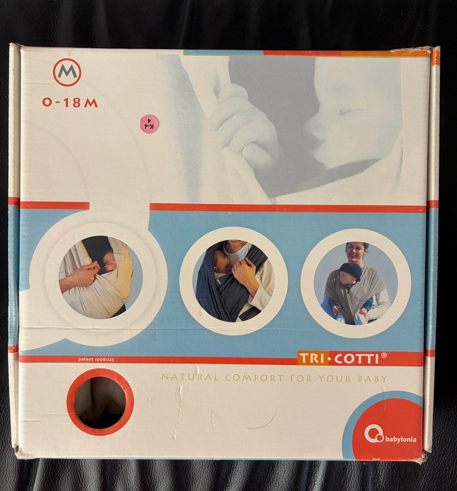 Draagdoek tri-cotti babylonia beige, Kinderen en Baby's, Ophalen, Draagdoek