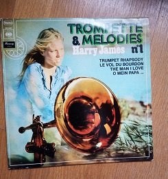Vinyle LP 33 tours Harry James Trompette et mélodies n1, LP, Enlèvement ou Envoi, Autres formats, Housse de protection extérieure