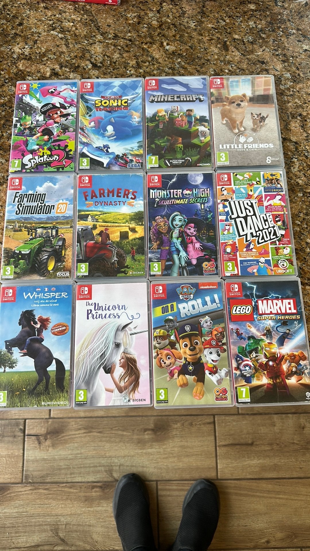 Nintendo switch games, Games en Spelcomputers, Ophalen of Verzenden, Gebruikt