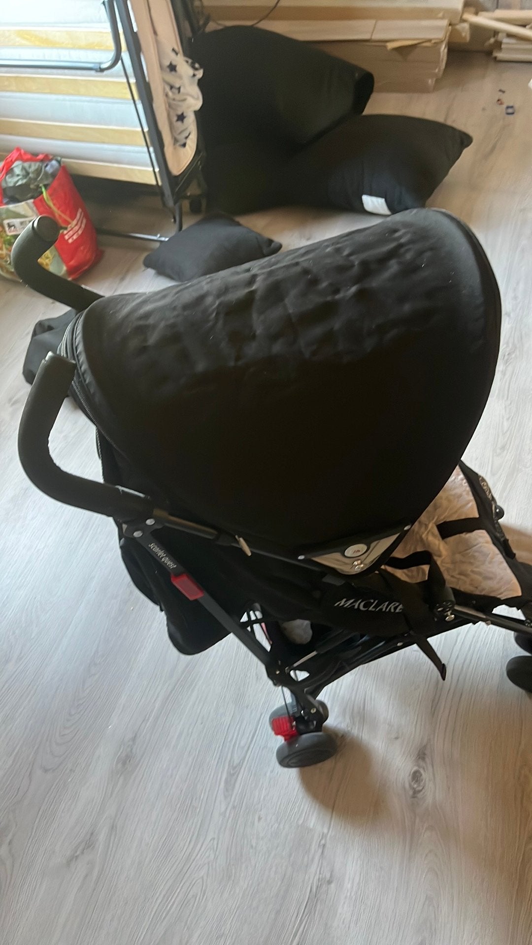 Buggy met opberghoes,regenhoes, Enlèvement, Utilisé, Maclaren, Protection de pluie
