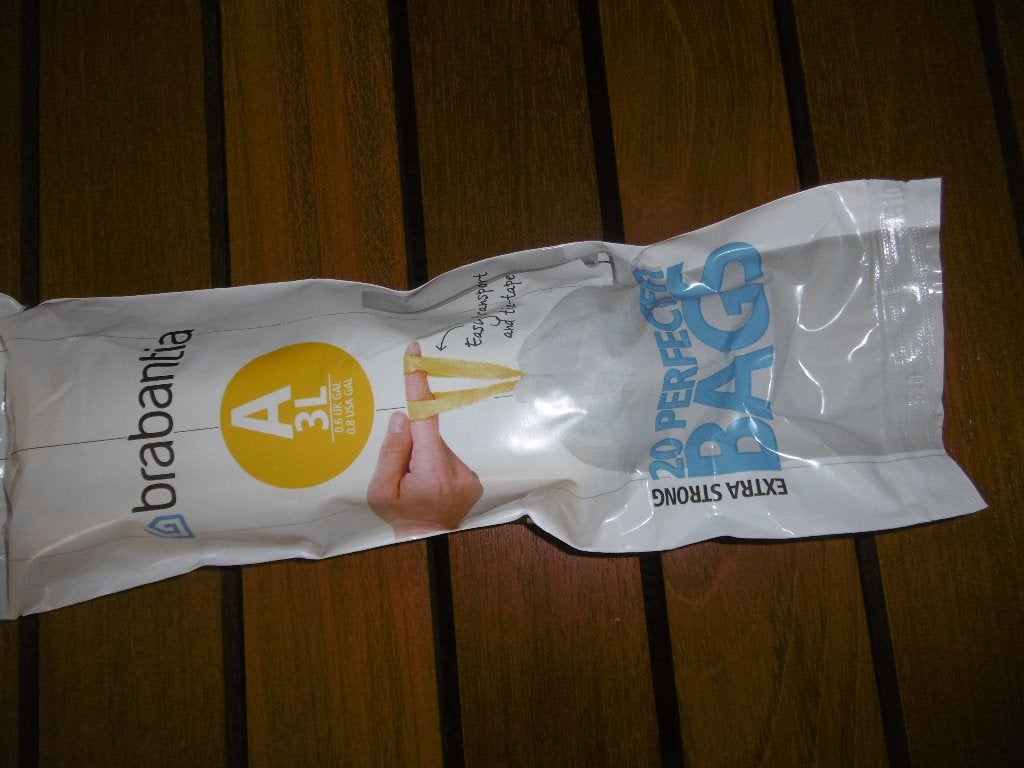 afvalzakken Brabantia 3 liters, Ophalen, Nieuw