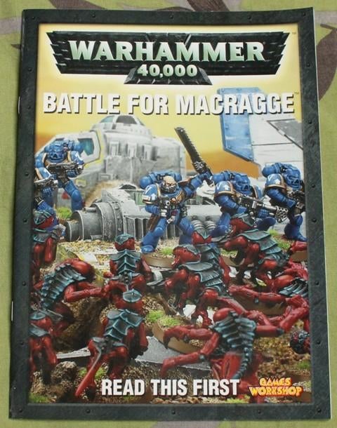 Warhammer 40k Battle for Macragge booklet, Hobby en Vrije tijd, Ophalen of Verzenden, Zo goed als nieuw, Warhammer 40000, Boek of Catalogus