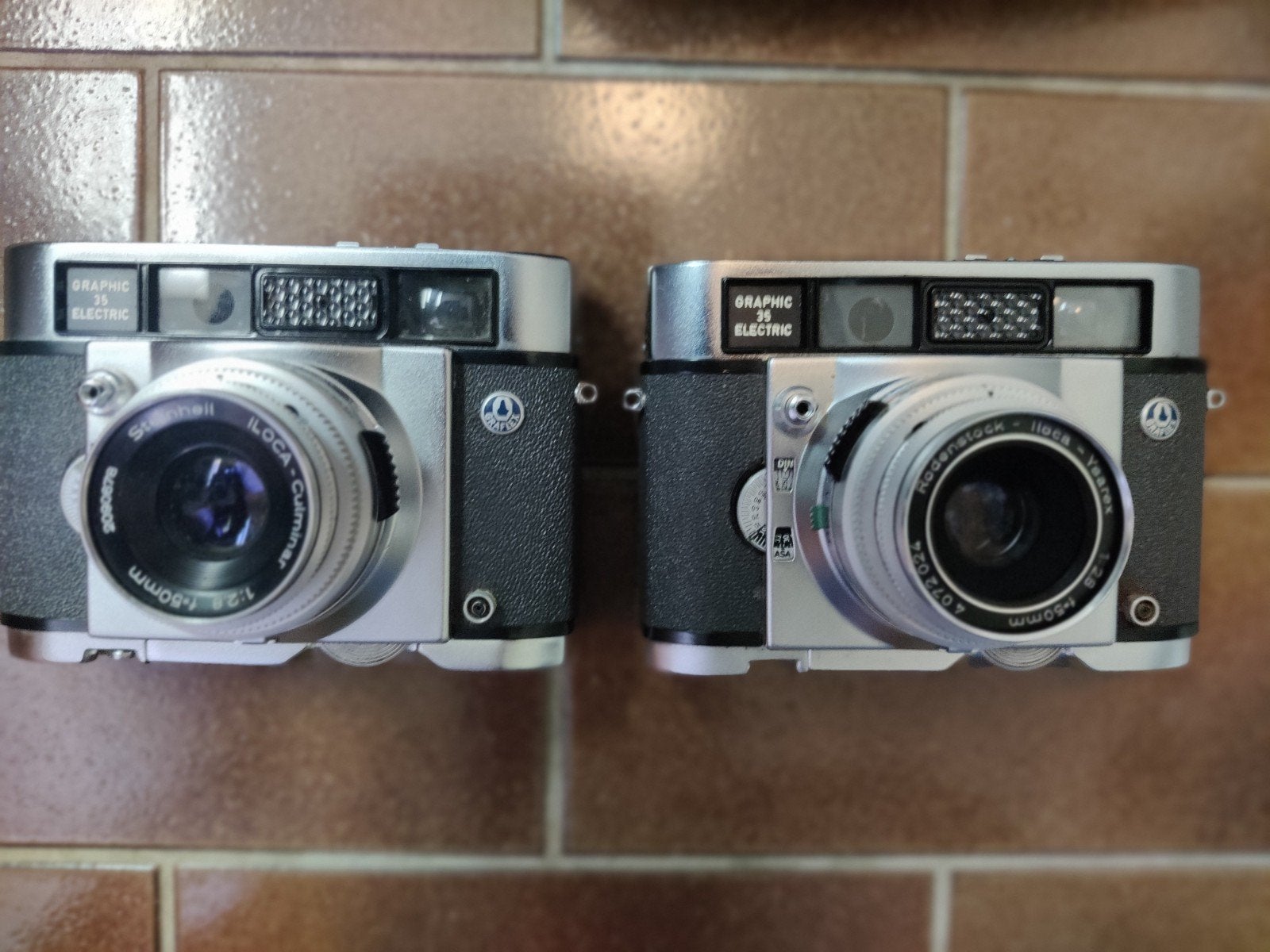 2 caméras GRAFLEX, Graphic 35 Electric., Envoi