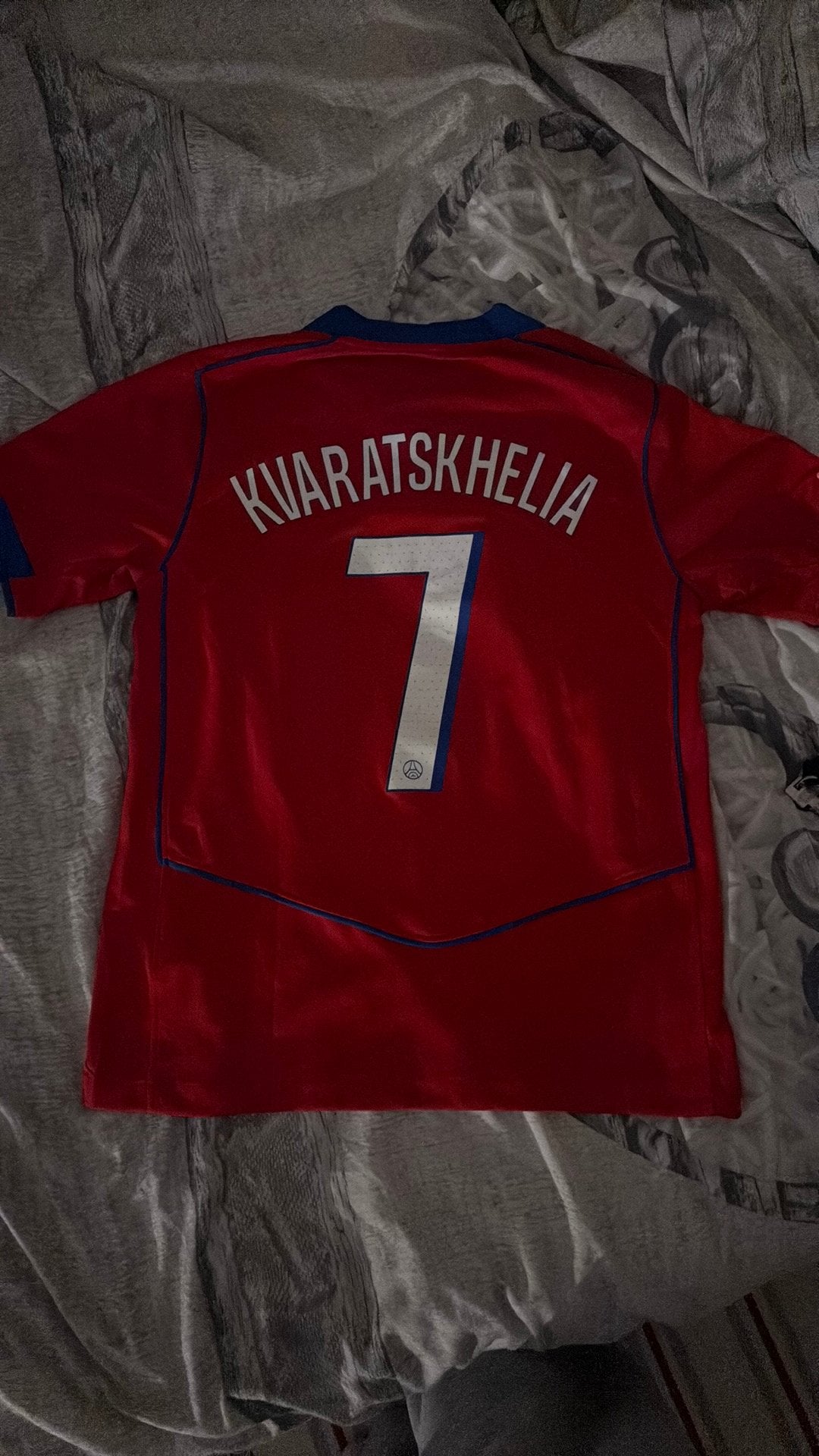 Maillot Paris Kvaratskhelia 7, Taille M, Enlèvement, Neuf, Maillot