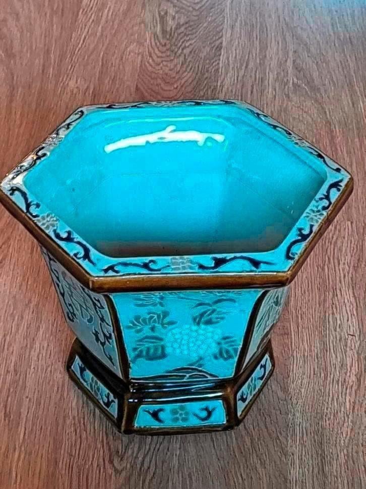 Vintage Japanse/Chinese cache pot, Enlèvement ou Envoi