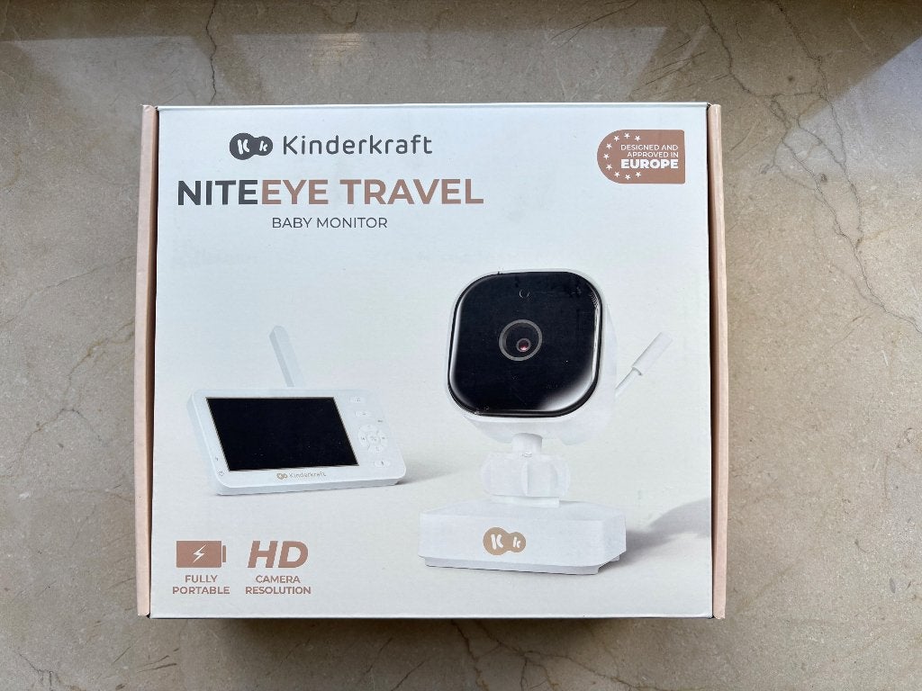 Moniteur de voyage pour bébé Kinderkraft Niteeye — NOUVEAU !, Enfants & Bébés, Enlèvement ou Envoi, Neuf, Caméra