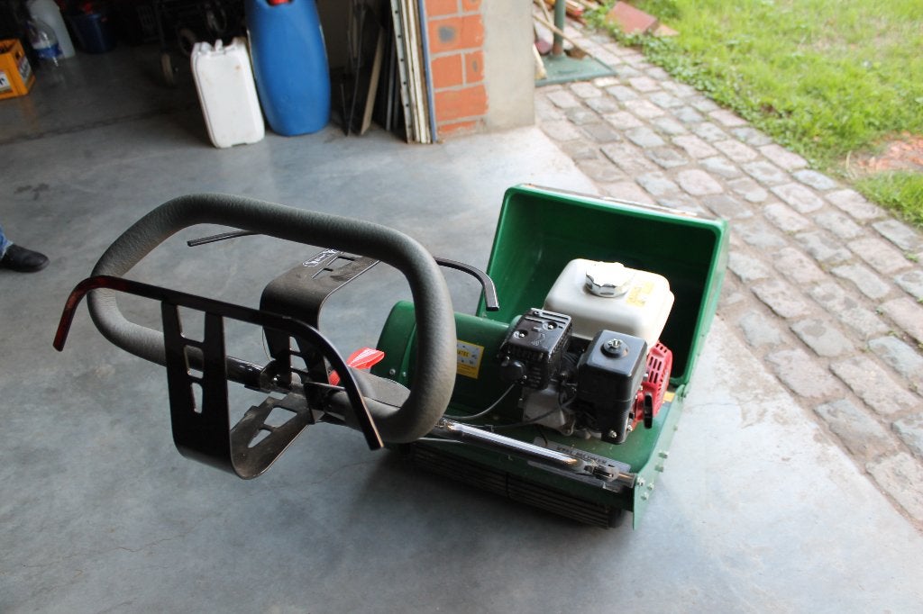 Cilindermaaier Mas Olympic 500R H Te Koop, Tuin en Terras, Zo goed als nieuw, 50 cm of meer, Kooimesmaaier, Ophalen