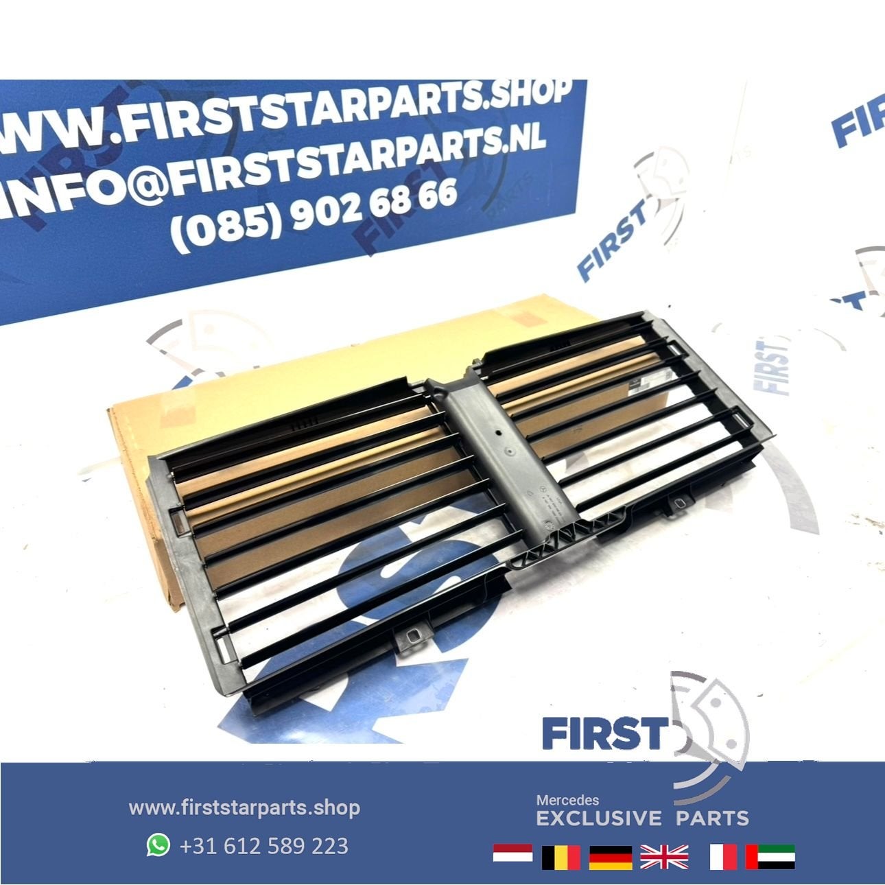 Mercedes GLE A1675000602 LUCHTGELEIDER W167 RADIATOR LAMELLE, Auto-onderdelen, Gebruikt, -, Ophalen of Verzenden, -