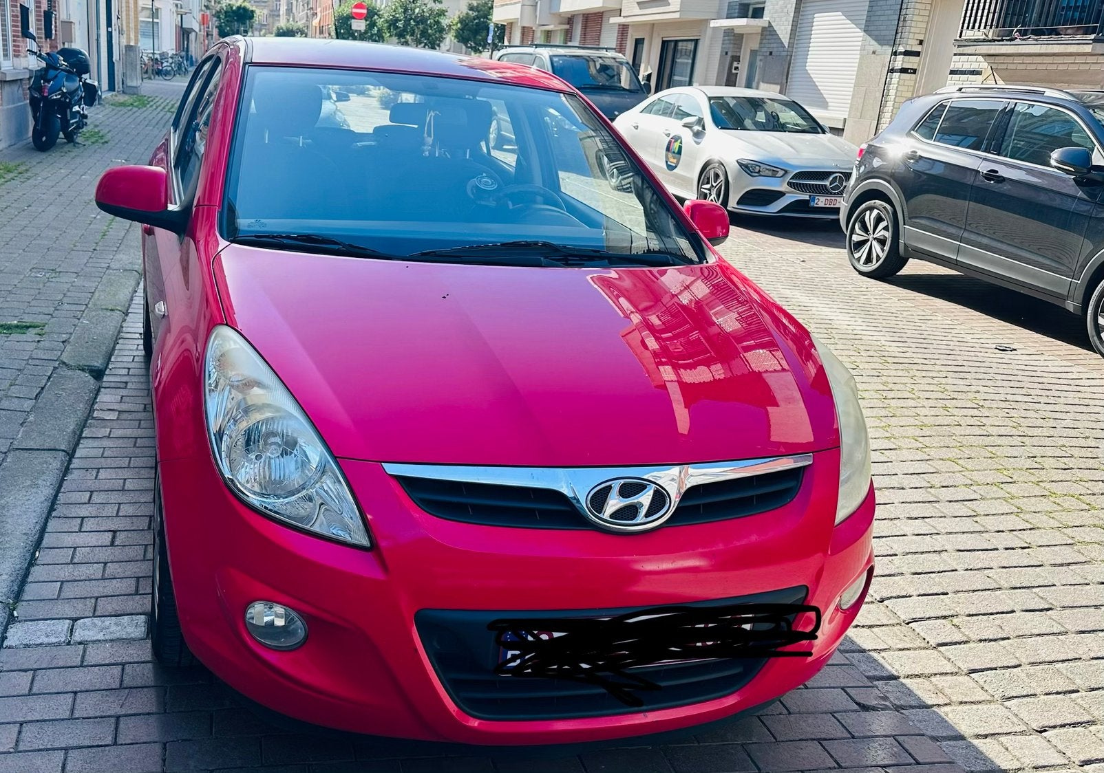Hyundai i20 te koop, Autos, Rouge, Achat, 4 portes, Euro 4