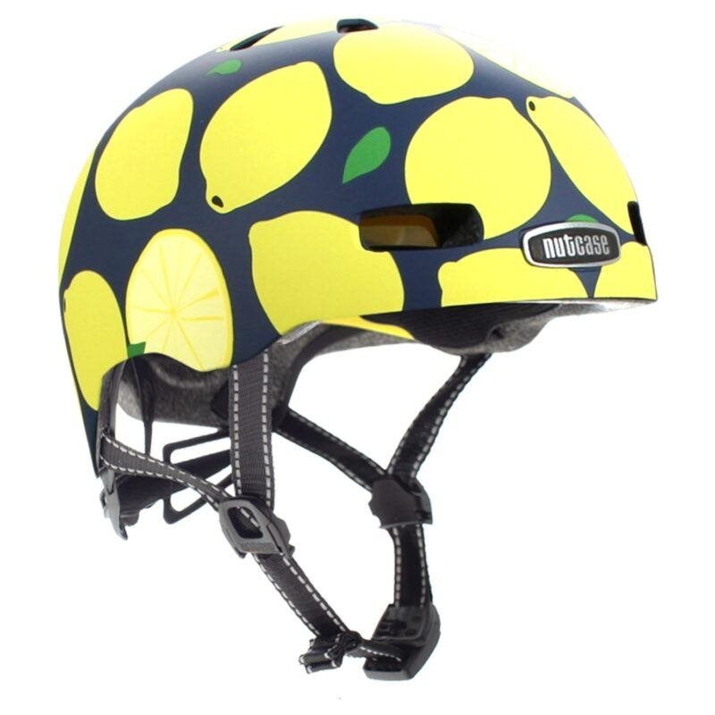 Nutcase – Street helm Lemon Head - MIPS - Medium, Fietsen en Brommers, Ophalen, M, Jongen of Meisje, Zo goed als nieuw