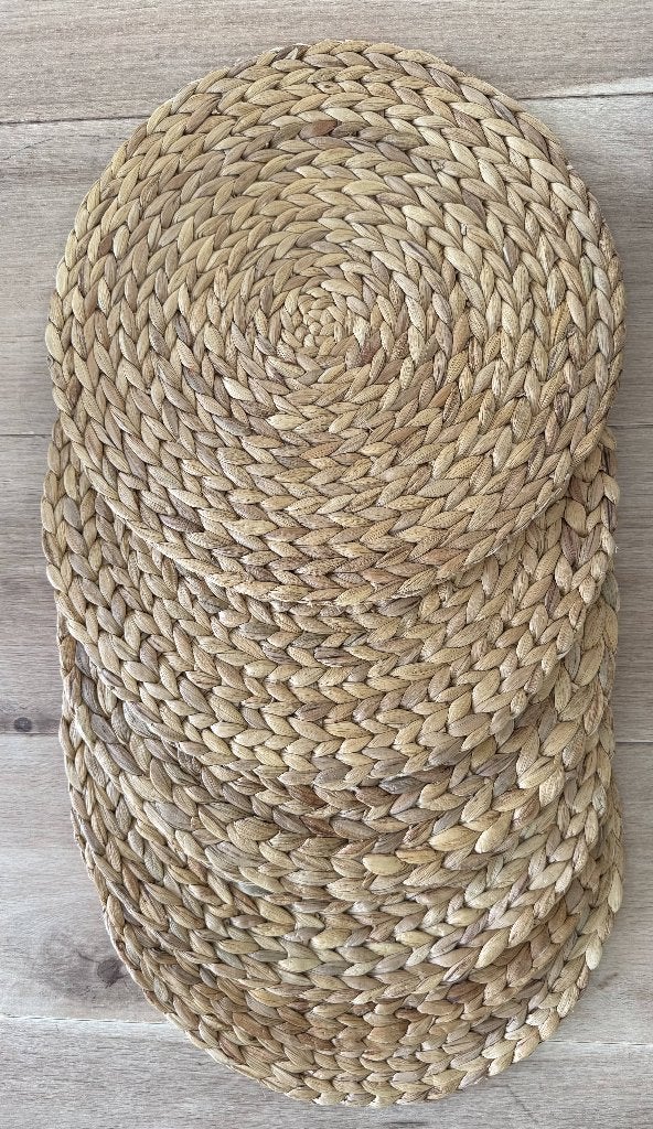 Placemats, Huis en Inrichting, Keuken | Textiel, Ophalen, Zo goed als nieuw, Beige, Placemat