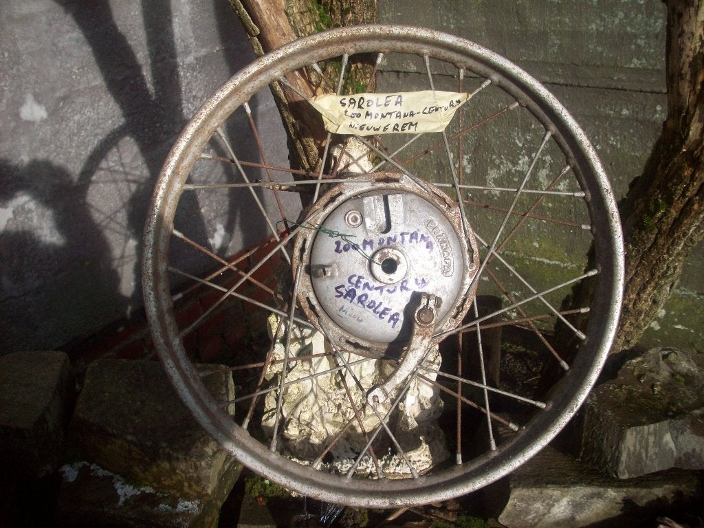 Roues de moto Oldtimer, Enlèvement ou Envoi, Utilisé