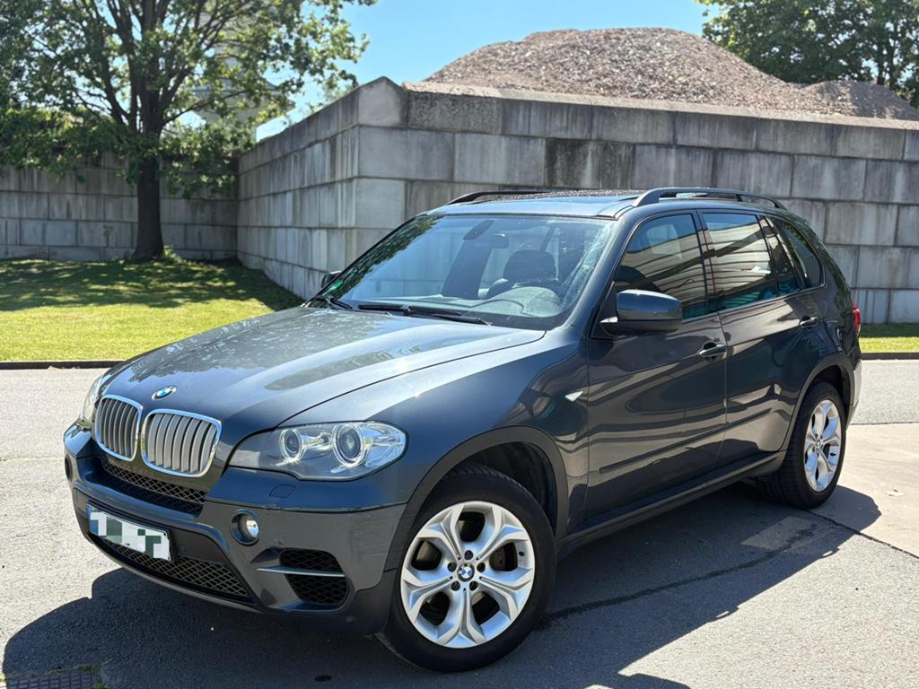 Bmw X5 xDrive30d 213.000km 2010 Automaat EURO 5 full option, Autos, BMW, Cuir, Achat, Noir, 5 portes