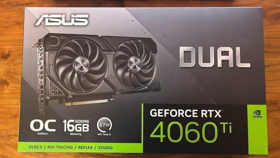 NIEUW - ASUS Dual GeForce RTX 4060 Ti OC Edition 16GB GDDR6, Computers en Software, Videokaarten, Ophalen, GDDR6, PCI-Express 4