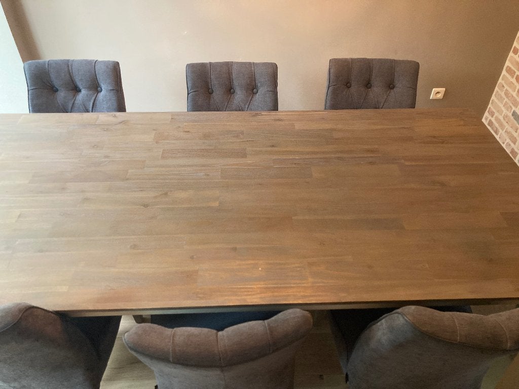 eetkamertafel Henders & Hazel, Huis en Inrichting, Ophalen, Overige materialen, Gebruikt, 100 tot 150 cm