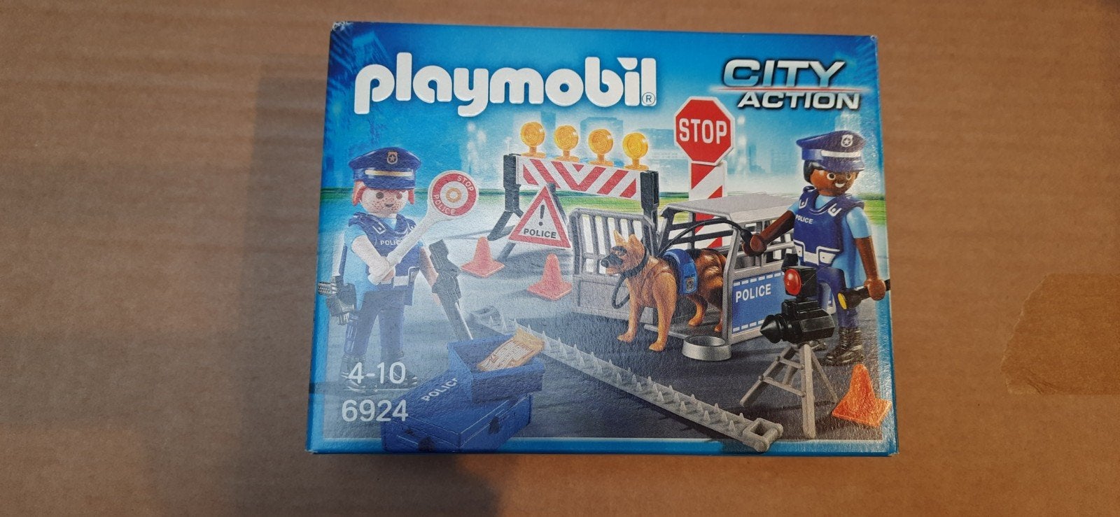 Playmobil City Action 6924 - politiewegversperring, Enfants & Bébés, Enlèvement ou Envoi, Comme neuf, Kit complet, Autres types