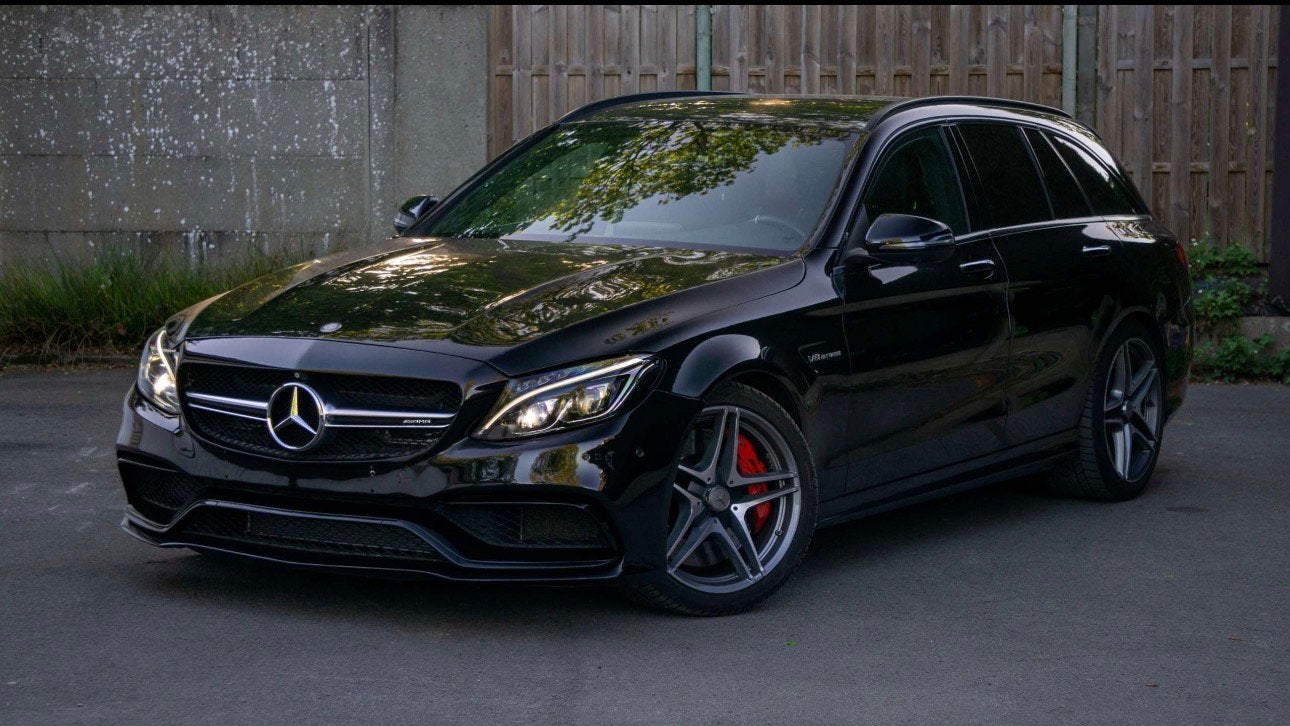 Mercedes-Benz C63 S AMG – 2015 – 130.000 km, Auto's, Mercedes-Benz, Particulier, C-Klasse, 360° camera, Benzine, Euro 6, Break