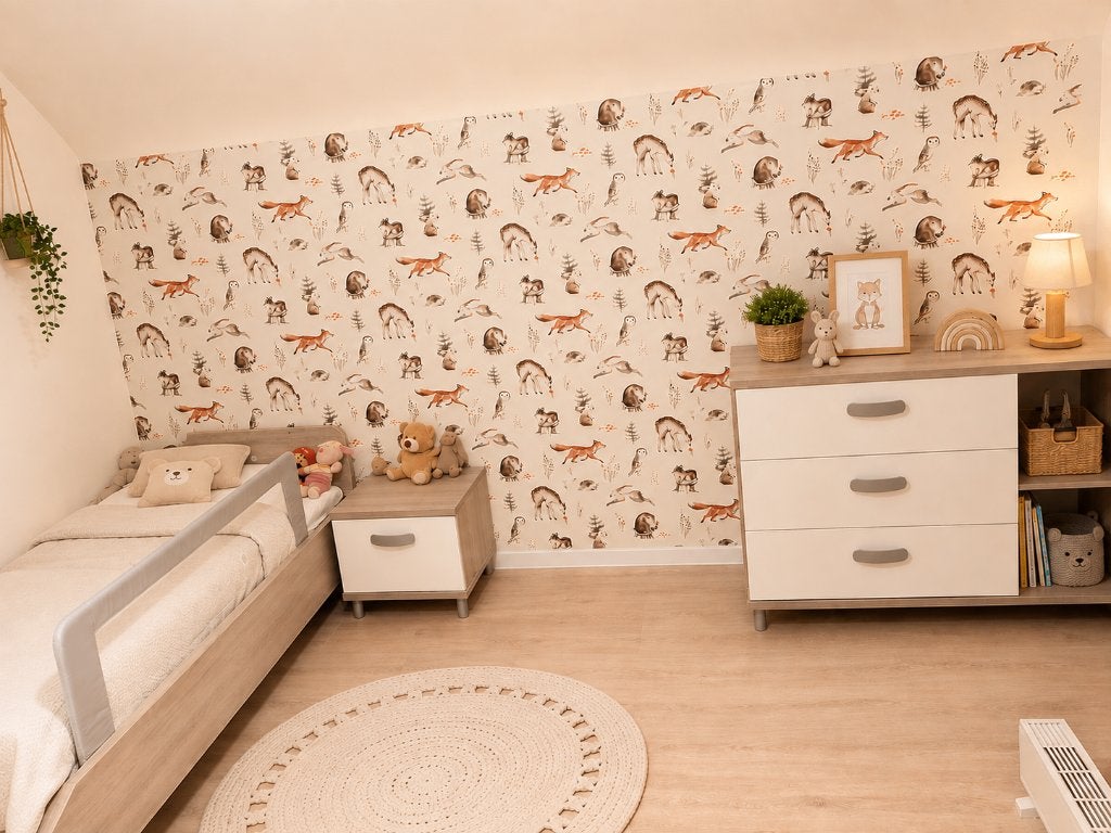 Complete kinderkamer, Huis en Inrichting, Slaapkamer | Complete slaapkamers, Ophalen, Zo goed als nieuw, Eenpersoons, Scandinavisch