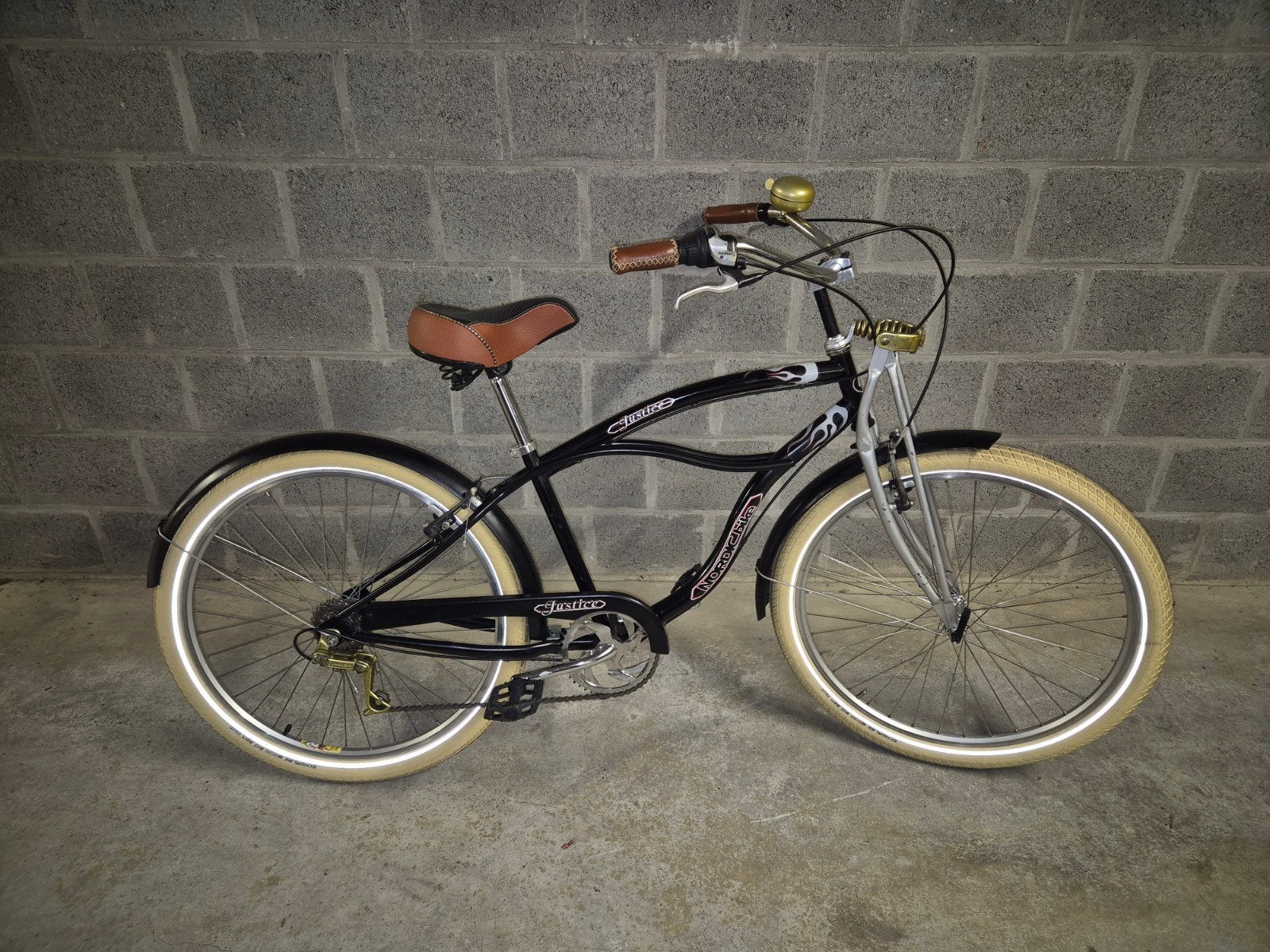 Jongensfiets 26 inch, Fietsen en Brommers, Velgrem, Zo goed als nieuw, Handrem, Ophalen