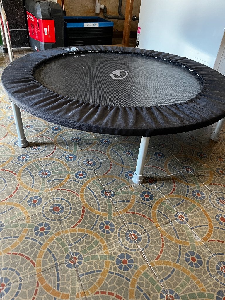 Mini trampoline, Enlèvement, Comme neuf, Autres matériaux, Autres types