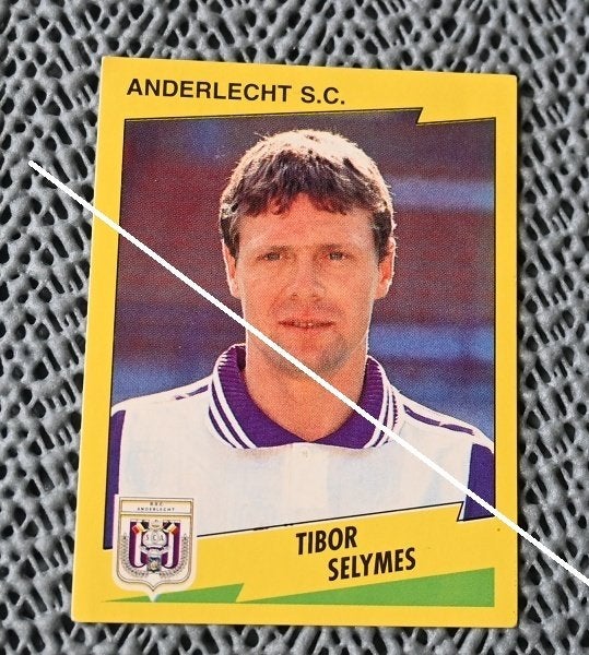 Panini Football 98 RSC Anderlecht Tibor Selymes, Collections, Envoi, Comme neuf, Affiche, Image ou Autocollant