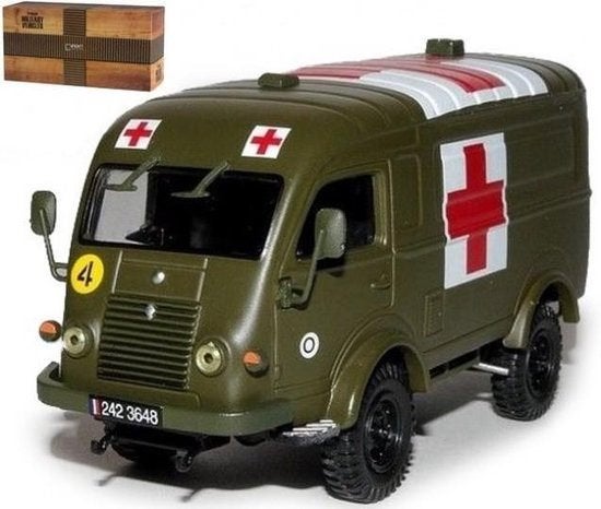 Renault 1000kg “Ambulance” 1950 Groen 1-43 Atlas, Verzenden, Nieuw, Bus of Vrachtwagen, Overige merken