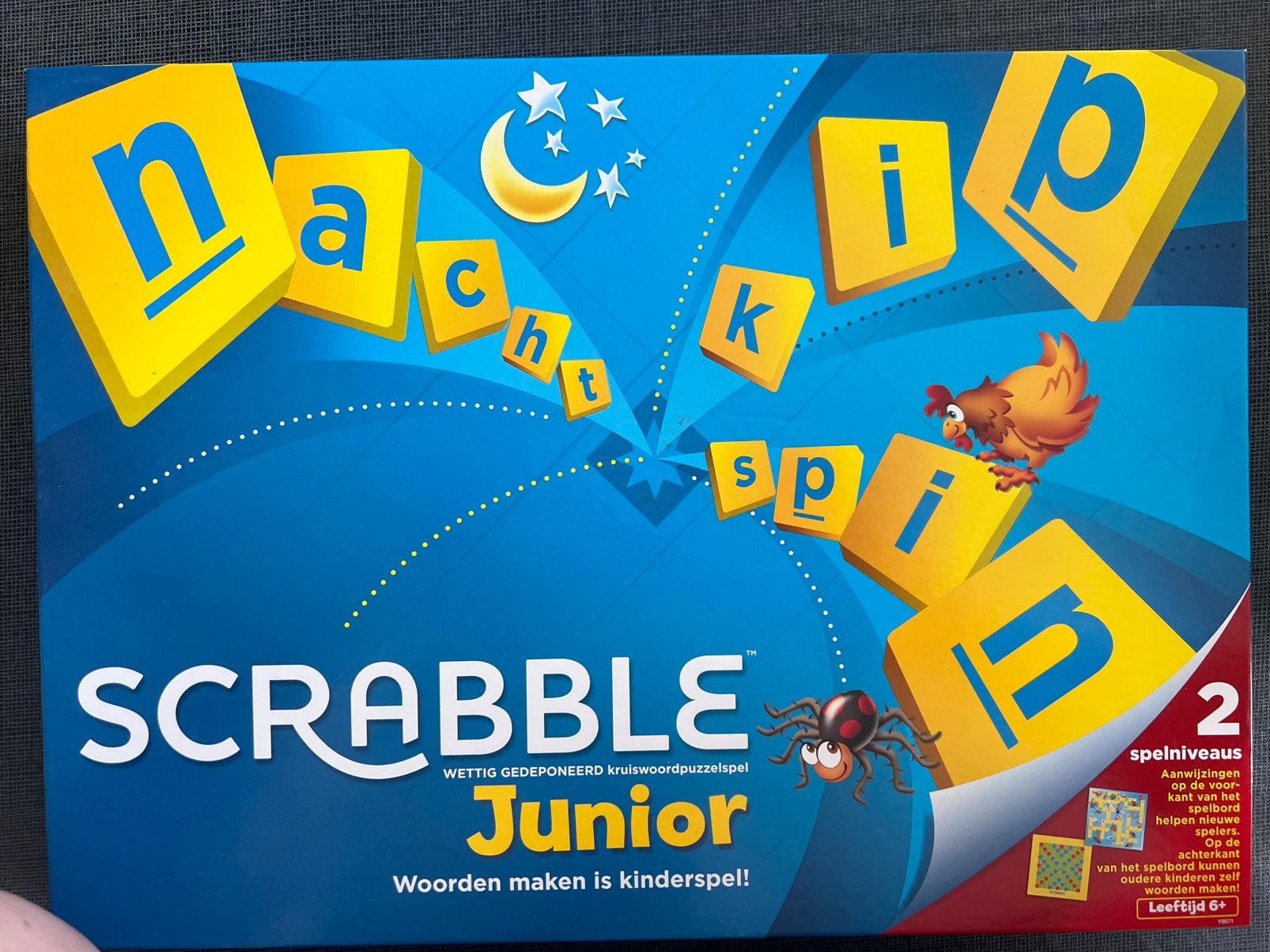 Scrabble junior, Ophalen of Verzenden, Zo goed als nieuw