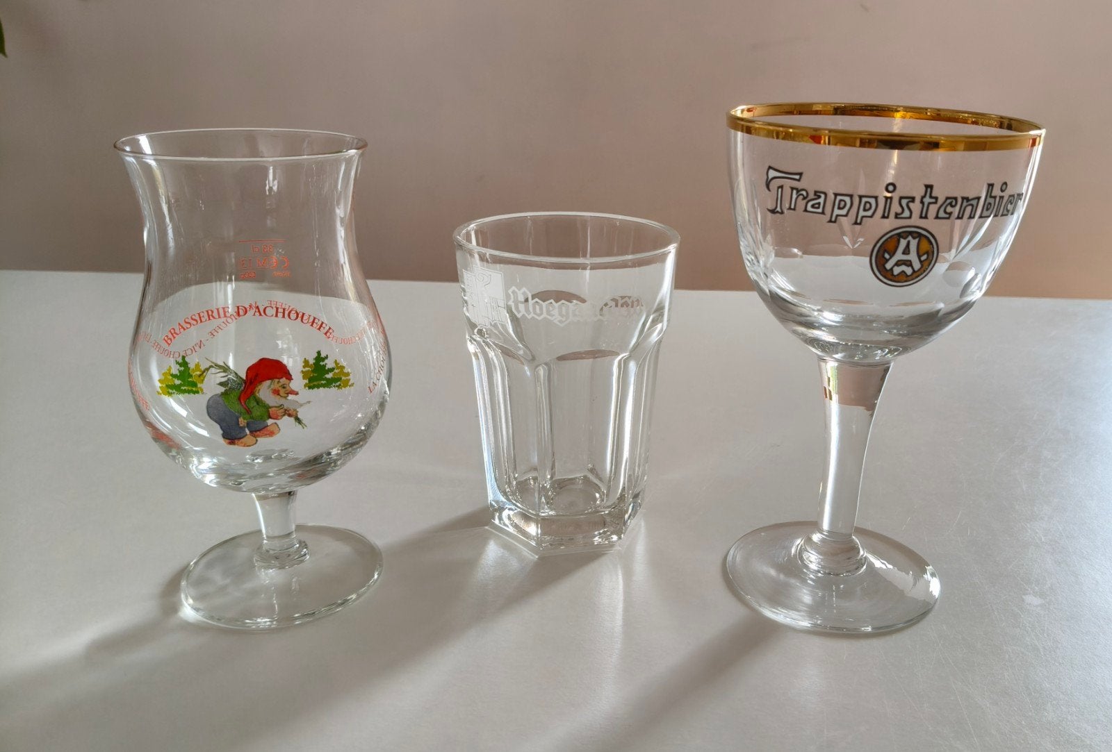 Bierglazen allerlei, Verzamelen, Glas en Drinkglazen, Ophalen of Verzenden, Zo goed als nieuw, Bierglas