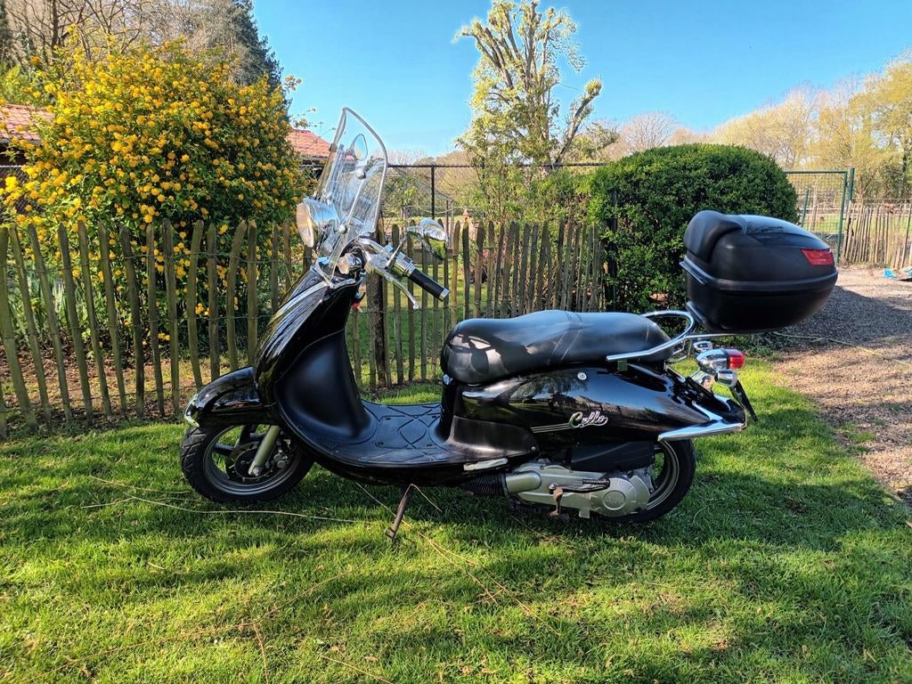 Sym Cello 125 cc, Ophalen