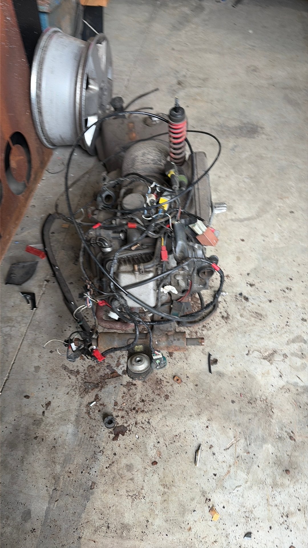 Origineel Piaggio Sprint 4T 2V/4V Motorblok (8.000 km), Ophalen, Gebruikt