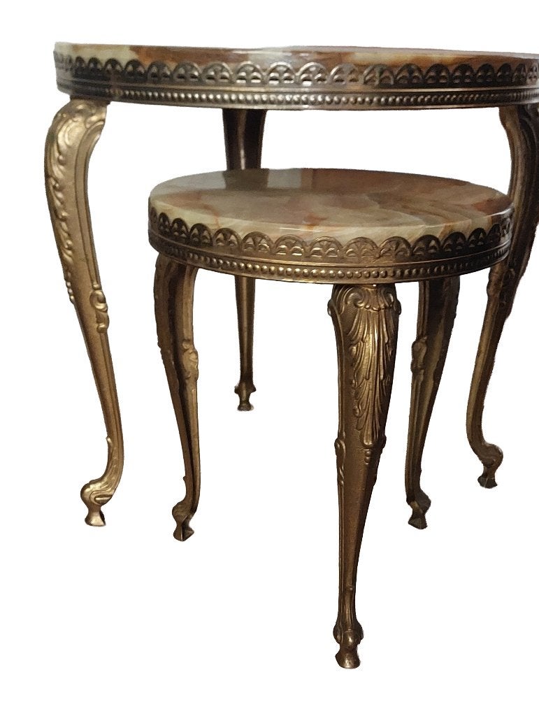 TABLES D'APPOINT EN MARBRE, Enlèvement, Comme neuf, Autres matériaux