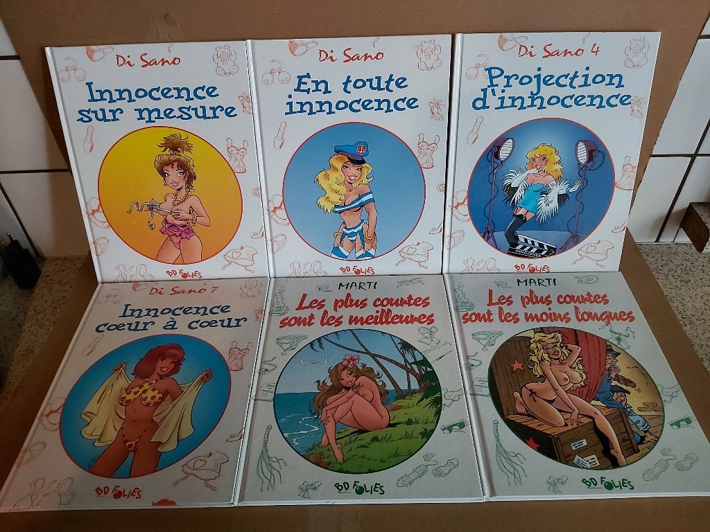 lot de 6 BD FOLIES NEUVE, Livres, BD, Plusieurs BD, Enlèvement ou Envoi, Neuf, Collectif