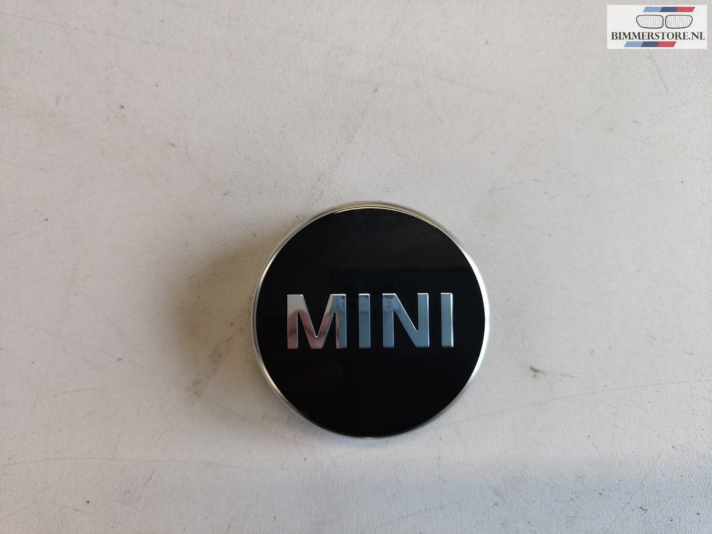 MINI velg embleem logo zwart chrome  53 mm F54 F55 F56 F57 F, Neuf, -, -, -