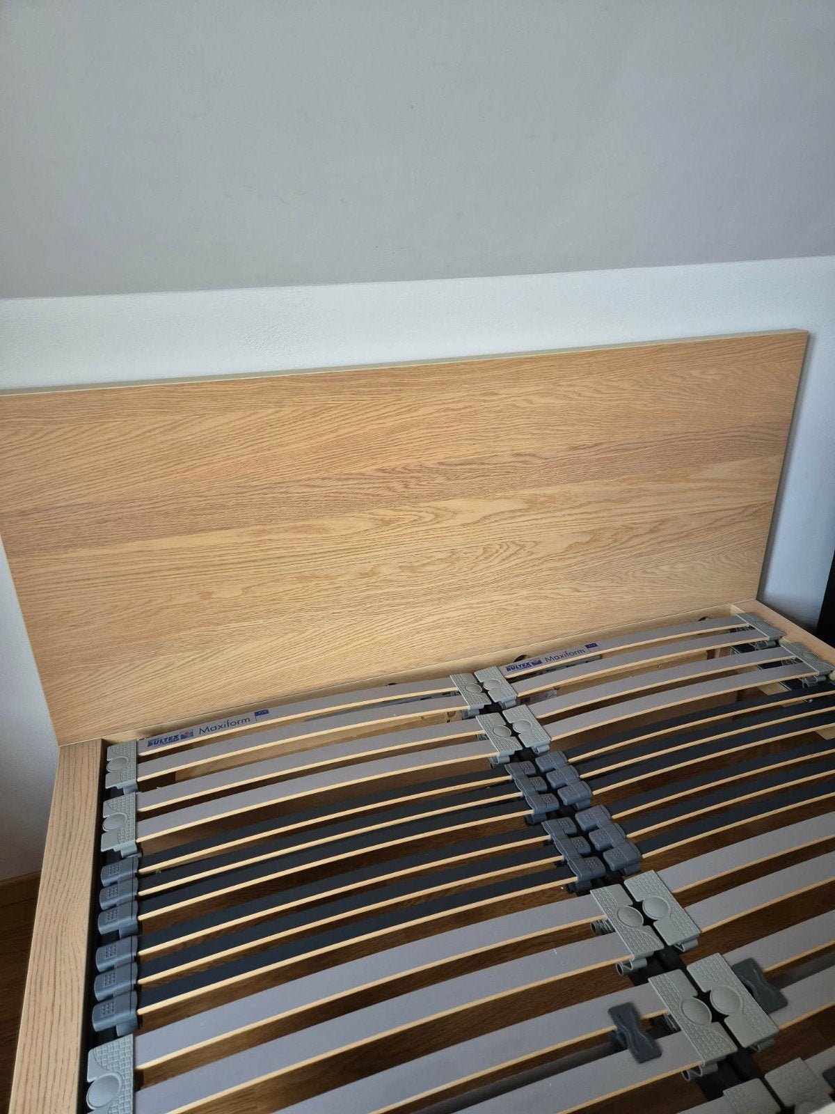 bed 160 op 220, Ophalen, Gebruikt, Tweepersoons, 160 cm