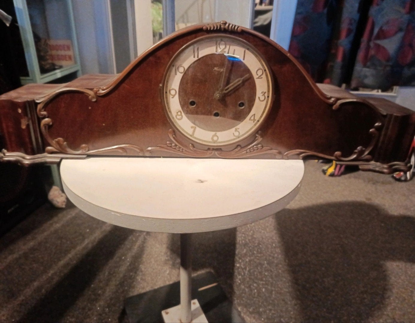 Vintage mantel klok, Vintage, Enlèvement ou Envoi