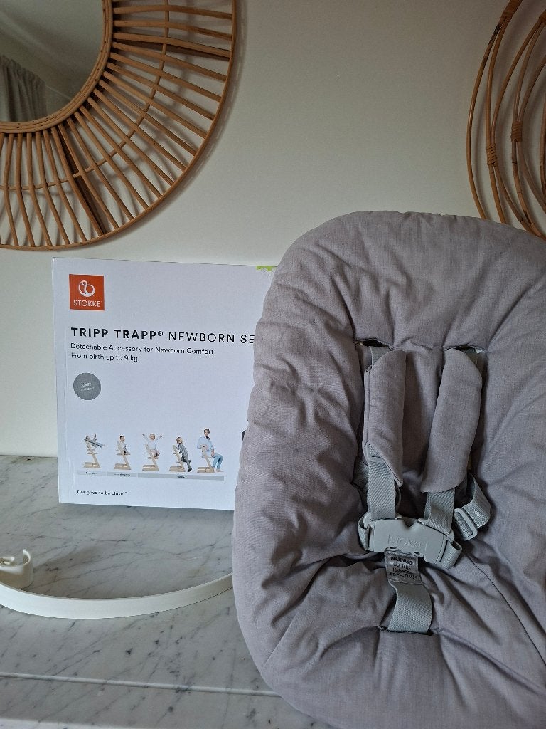 Stokke newborn set, Enfants & Bébés, Enlèvement, Comme neuf, Chaise évolutive, Réducteur de chaise