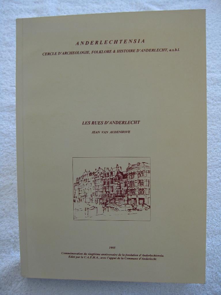 Anderlecht Bruxelles – Jean van Audenhove – 1995 peu courant, Ophalen of Verzenden, Gelezen