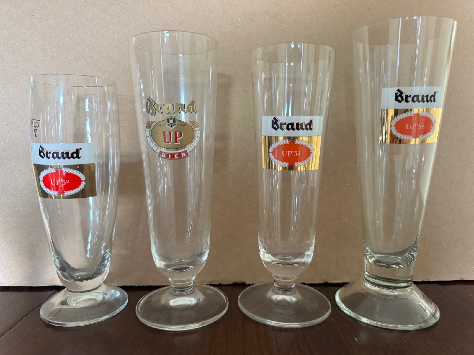 Collection de verres à bière de marque unique, partie 2, Enlèvement, Comme neuf, Verre ou Verres, Brand
