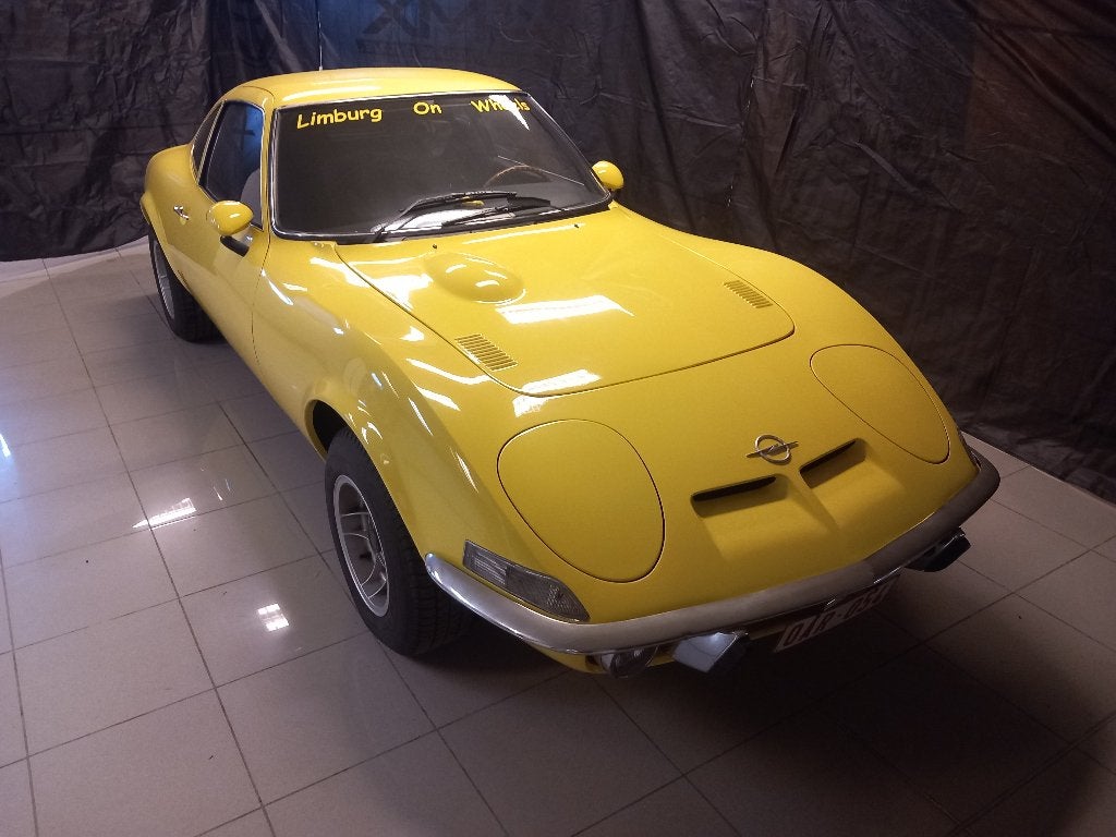 Opel GT 1900 en  / of VW kever, Auto's, Achterwielaandrijving, Zwart, Geel, 1900 cc