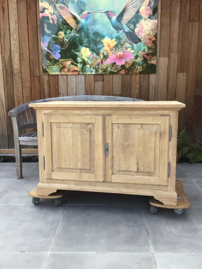 eiken tv kast//dressoir ....., Ophalen, 100 tot 150 cm, Eikenhout, Nieuw