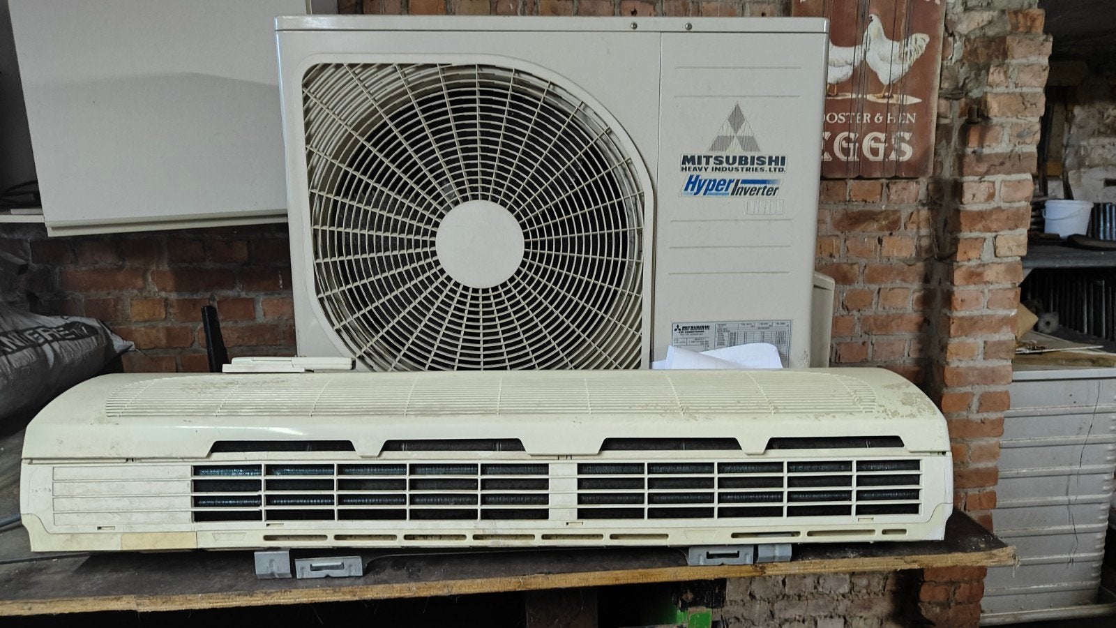 Airco binnen en buitenunit, Elektronische apparatuur, Ophalen