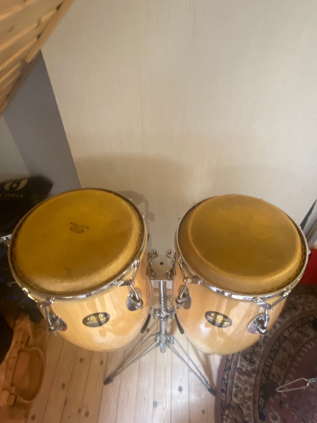 Conga's supercussion & Bongos LP generation 2 + statieven, Muziek en Instrumenten, Percussie, Ophalen, Gebruikt