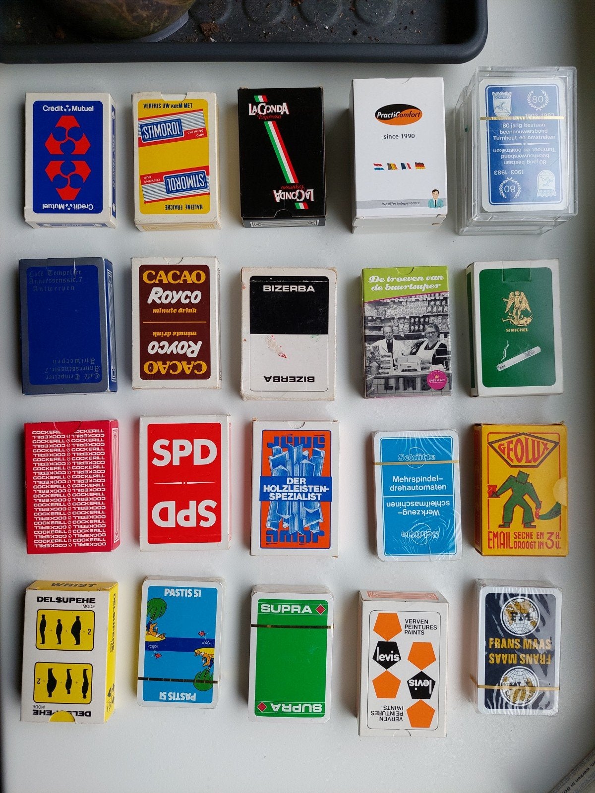 Grote verzameling vintage speelkaarten en tarotkaarten, Verzamelen, Ophalen, Speelkaart(en)