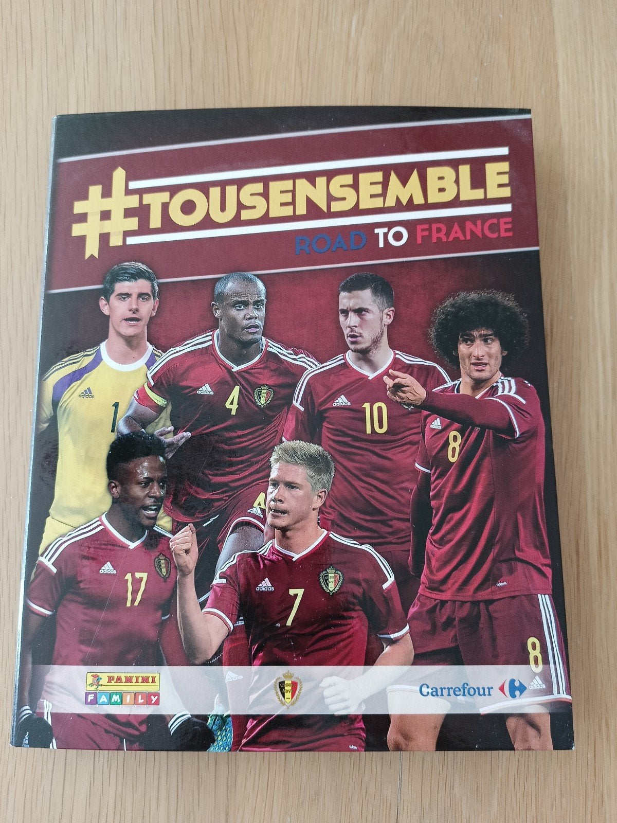 verzamelalbum rode duivels 2015, bijna volledig, Ophalen