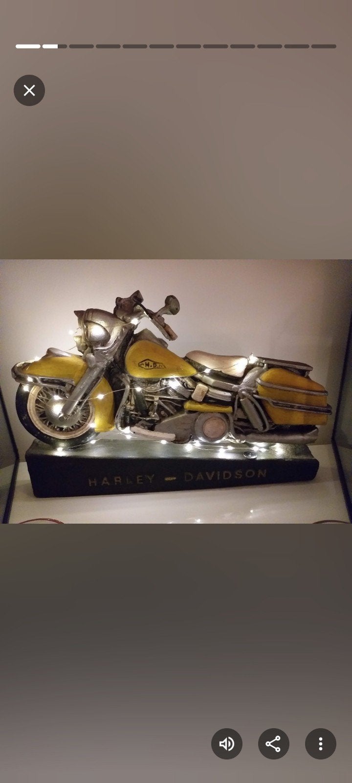 Harley Davidson beeld, Huis en Inrichting, Ophalen