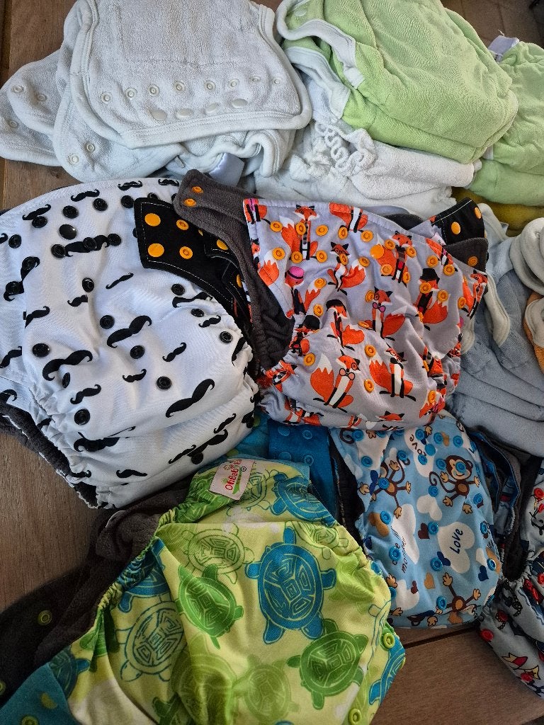 Wasbare luiers, Kinderen en Baby's, Badjes en Verzorging, Ophalen, Gebruikt, Overige typen, Overige merken
